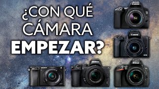 5 CÁMARAS accesibles para EMPEZAR en ASTROFOTOGRAFÍA [upl. by Soinski330]