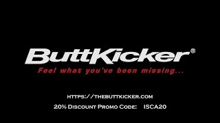 ISCA ButtKicker Discount Promo [upl. by Ynotna219]