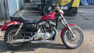 1984 Harley Davidson Ironhead Sportster XLH 1000cc RefD987 [upl. by Madlin]