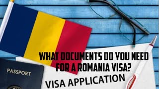 What documents do you need for a Romania visa [upl. by Yniattirb]