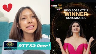 Was too hard to watch  Bigg Boss OTT S3 Finale [upl. by Almeida]