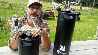 Force carbonating your mini kegs [upl. by Nathaniel]