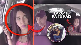 Mujer chilena agredió a un Taxista por ser VENEZOLANO  David Aguero [upl. by Lyrahs917]