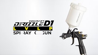 InoKraft DRIZZLE D1 LVLP Spray Gun Spray Like a Pro with Ease [upl. by Ecilahs]