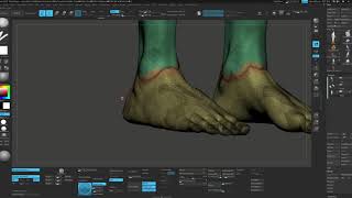 Zbrush Trick  How to merge different parts topology without destroying everything [upl. by Eikcin205]