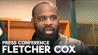 Postgame Press Conference Fletcher Cox and More  San Francisco 49ers vs Philadelphia Eagles [upl. by Benji]