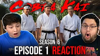 COBRA KAI IS BACK  Season 6  Episode 1  FATHER AND SON REACTION [upl. by Horatio]