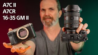 Sony A7C II A7C R and 1635 GM II Review Tests Comparisons and The Multiverse [upl. by Anawal]