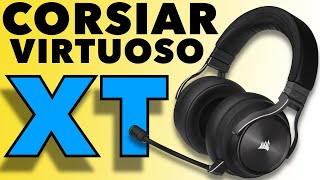 THE NEW Corsair Virtuoso XT Wireless Gaming Headset Review BEST WIRELESS GAMING HEADSET [upl. by Junko]