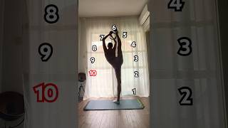 Flexibility challenge  over middle split  Lera the gymnast flexibility challenge oversplit [upl. by Ikkela]