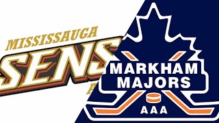 4 Mississauga Senators vs 10 Markham Majors  GTHL U15 AAA  November 4 2024 [upl. by Hendrix]