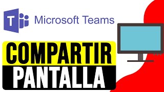 COMPARTIR PANTALLA en TEAMS durante VIDEOCONFERENCIA 2024  Tutorial Microsoft Teams [upl. by Annaohj]