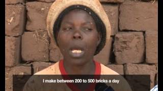 Living Life Aisha Bamuzaale the bricklaying woman [upl. by Bowles]