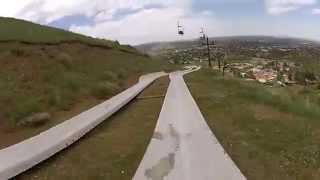 Alpine Coaster at TOP SPEED  Heritage Square Golden CO [upl. by Edge]