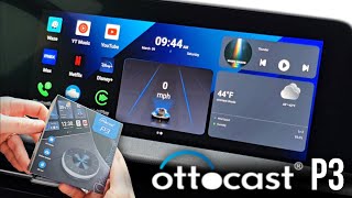 Ottocast P3 CarPlay AI Box Review 2024 Android 12 Wireless CarPlay amp More [upl. by Ahsenet]