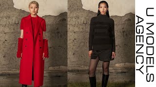 Gobi Cashmere Fashion Show PreFall 23  Dolgyo and Sondor  U Models Agency [upl. by Hcurab977]