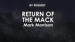 Return of the Mack  Mark Morrison [upl. by Nallac]