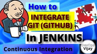 How to Configure Git GitHub SCM in Jenkins  EP 11 Jenkins GitHub Integration  Jenkins Tutorial [upl. by Mitman]