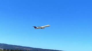 Alliance Airlines Fokker 100 Takeoff to Brisbane [upl. by Cima]