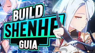 La GUIA DEFINITIVA de SHENHE  Build Shenhe SUPPORT BUFFER  Genshin Impact [upl. by Bevan]