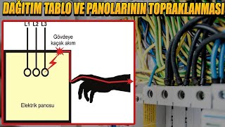 DAĞITIM TABLO VE PANOLARIN TOPRAKLAMASIPANO TOPRAKLAMASITOPRAKLAMA [upl. by Eiryt]