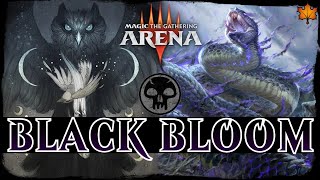 DARKEST NIGHT  MTG Arena  Mono Black Life Drain Sacrifice Discard BLOOMBURROW Standard Deck [upl. by Ellac]