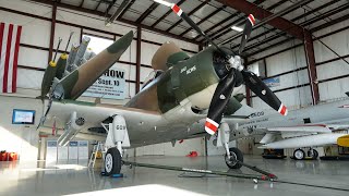 AD1 Skyraider  T2 Buckeye  A4 Skyhawk  Warbird Heritage Foundation  VISIT [upl. by Atsirt]