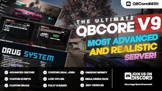 The Ultimate QBCore V9 Server now Out amp for sell qbcore fivem nopixel QBCore QBCoreStore36 [upl. by Ninel]