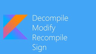 Decompile  Modify  Recompile  Sign APK [upl. by Dong]