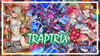 TRAPTRIX FULL ARMORED COMBO RANKED GAMEPLAY YuGiOh Master Duel traptrix fullarmored [upl. by Oirevas]