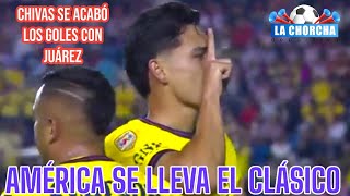 LOS CLÁSICOS SE GANAN Y A CHIVAS NO LE ALCANZÓ DIO MAL PARTIDO Y VARIOS DESAPARECIERON [upl. by Ania]