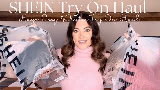 Huge SHEIN Winter Try on Haul  December 2023 🎄 [upl. by Norvell697]