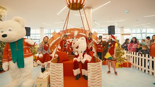 Chegada do Pai Natal  Nosso Shopping [upl. by Pansy]