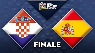 Kroatien  Spanien Finale 2023  UEFA Nations League 4K [upl. by Bergmans]