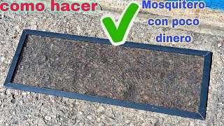 Cómo Hacer Mosquiteros Para Ventanas de Aluminio [upl. by Everick]