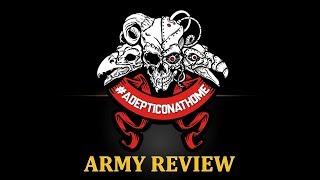 Adepticon at Home Army Review [upl. by Gleeson]