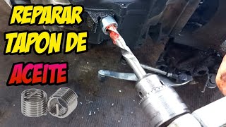 Como REPARAR TAPON de ACEITE barrido🔩 moto 110 125150200 [upl. by Danais]