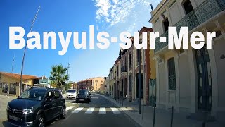 BanyulssurMer 4K Driving French region [upl. by Ofella915]