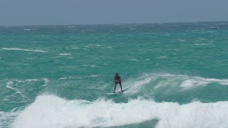 Kitesurfing waves with North Reach 2024 in Batroun Lebanon [upl. by Akeinahs]