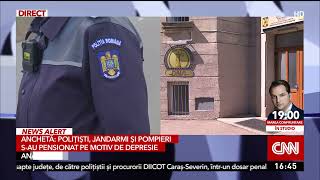 Anchetă DNA Poliţişti jandarmi şi pompieri sau pensionat pe motiv de depresie [upl. by Aiuqal]