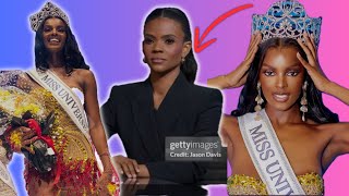 CANDACE OWENS CONGRATULATES CHIDIMMA ADETSHINA WINNING FIRST PLACE MISS UNIVERSE 2024 [upl. by Sicard]