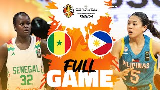 Senegal v Philippines  Full Basketball Game  FIBAWWC 2026 PreQualifying Tournament [upl. by Ahsinev516]