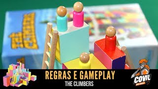 Covil dos Jogos  Regras e Gameplay The Climbers [upl. by Jamie]