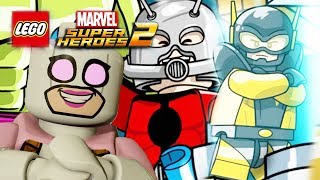 LEGO Marvel Superheroes 2  Gwenpool Mission 7  AntMan amp Yellowjacket [upl. by Allicirp]