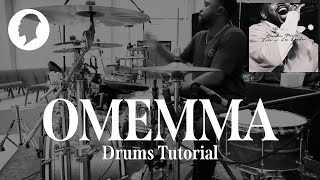 OMEMMA  Chandler Moore  Drums Tutorial [upl. by Sibylle]