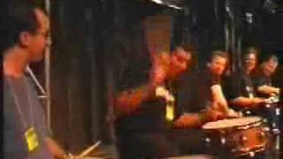 Dave Weckl Dom Famularo Sam Aliano Virgil Donati Jamming [upl. by Auhsej209]