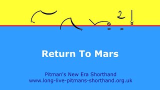 Return To Mars [upl. by Krissie]