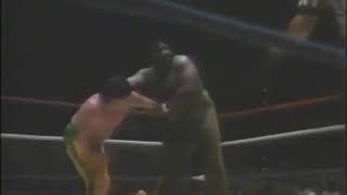 Bruiser Brody Kareem Muhammed vs Jerry Lawler Bill Dundee Memphis 1985 [upl. by Mott]