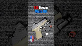 🗡🗡🗡 PSA Dagger Micro FDE pewpew edc trending viralvideo airsoft [upl. by Killigrew]