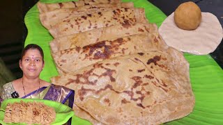 halu holige recipe  paal poli recipe  poori payasa recipe [upl. by Westland]